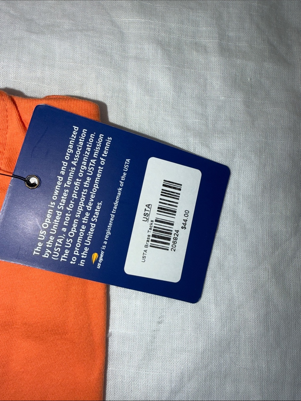 NWT New US Open American Needle Men's NYC Championships T-Shirt - Orange Large - Picture 2 of 7